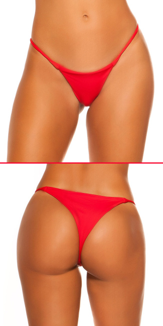 Mix it!!! sexy brazilian bikini slip rood